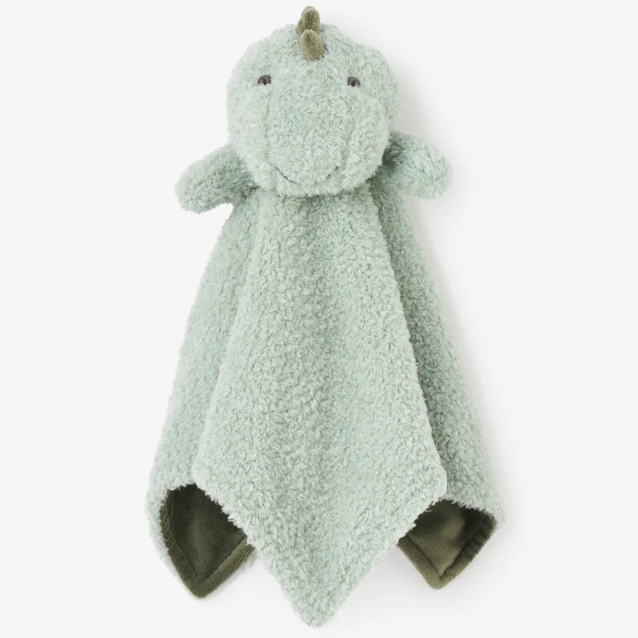 Elegant Baby Dinosaur Blankie (15 x 15)