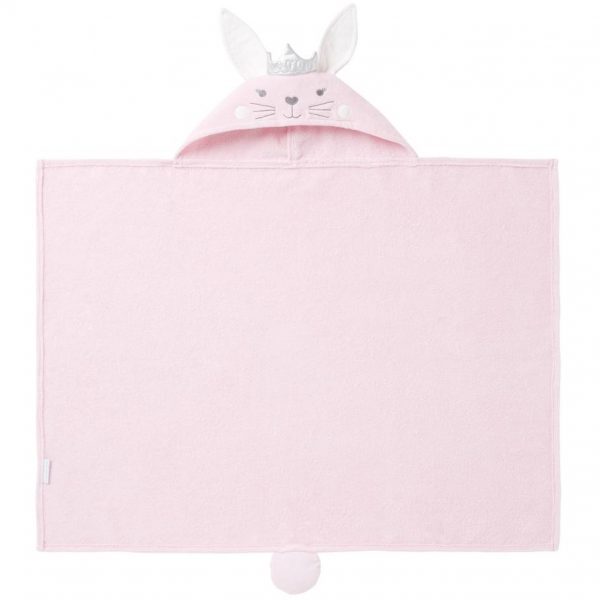 Elegant Baby Princess Bunny Hooded Towel