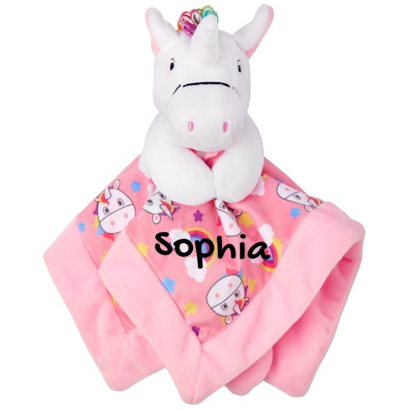 Yikes Twins Unicorn Lovie With Personalization